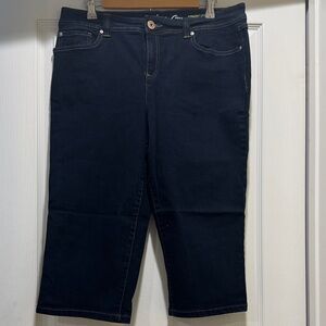 INC International Concepts Navy Ankle Jeans